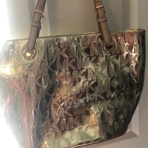 Gold Michael Kors Bag, great condition